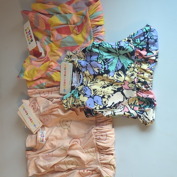 Retro 80's 90's Style Bundle 3/4 & 5/6 dresses - Picture 1 of 10